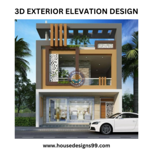 building 3D Exterior Elevation